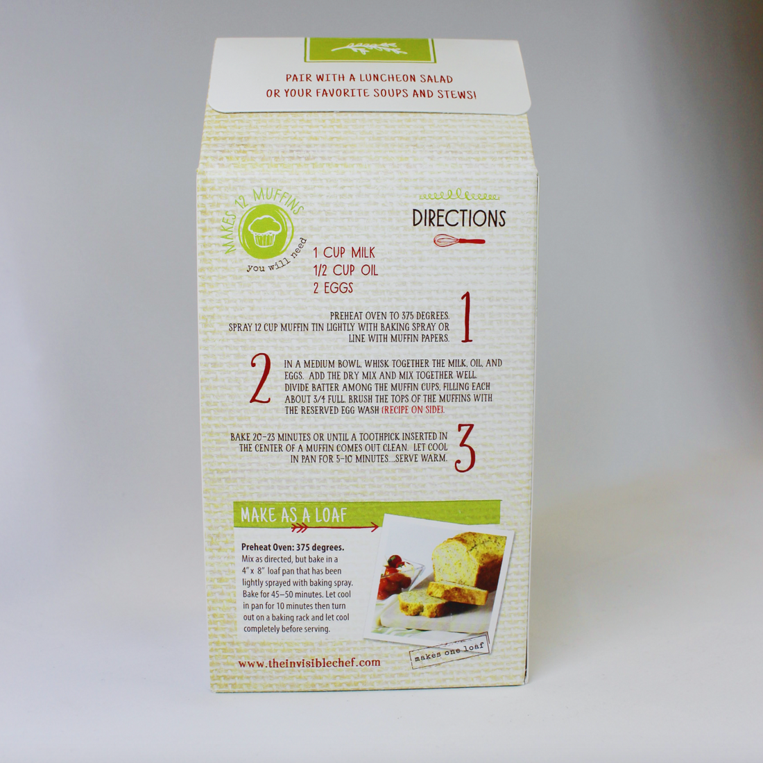 Parmesan Herb Muffin Mix