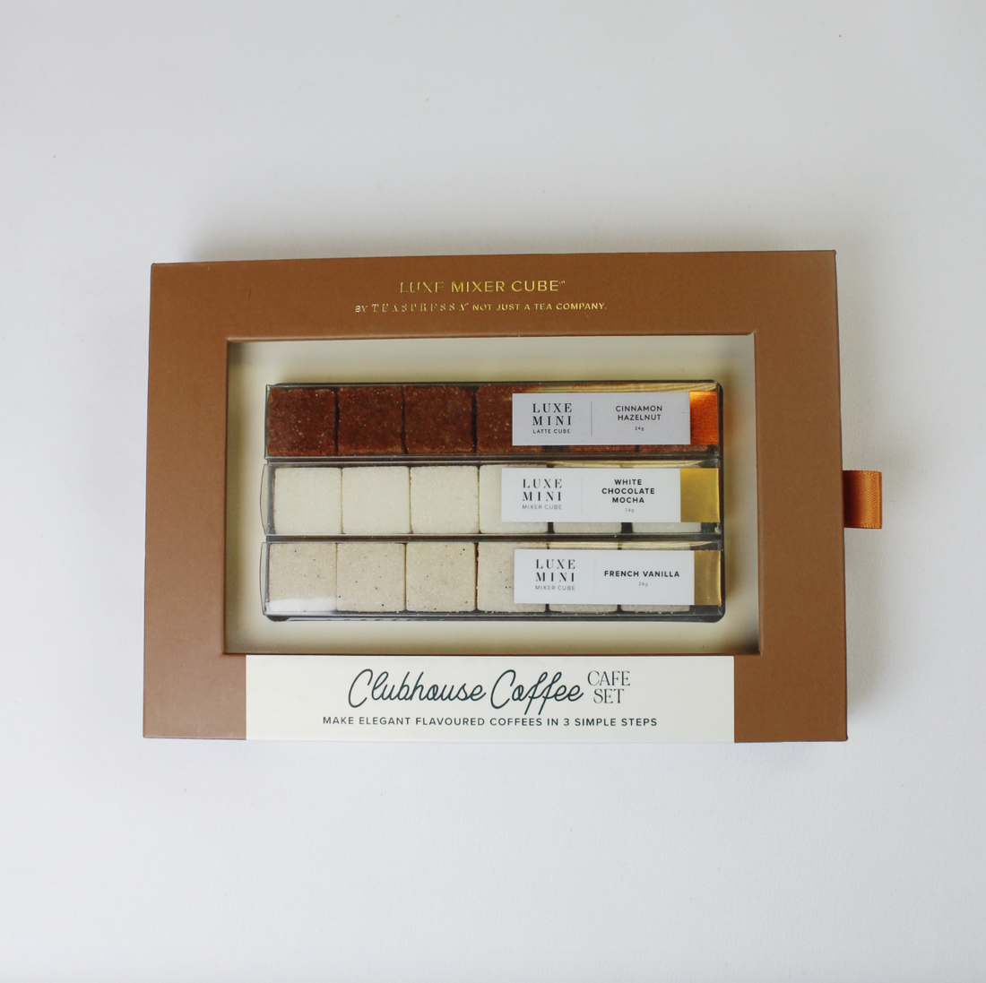 Clubhouse Coffee Sugar Cubes Box Set