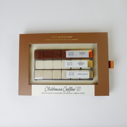 Clubhouse Coffee Sugar Cubes Box Set