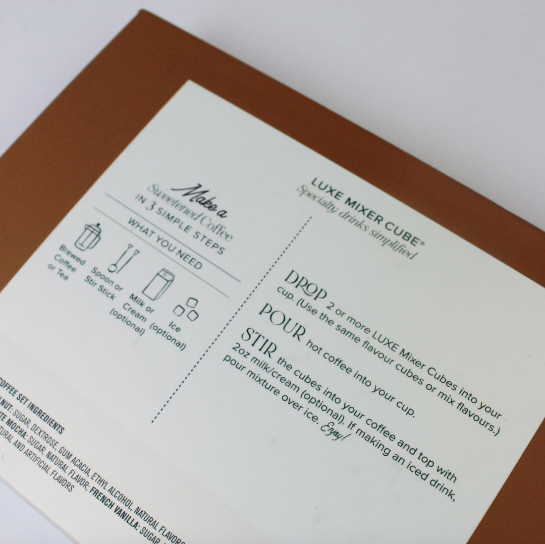 Clubhouse Coffee Sugar Cubes Box Set