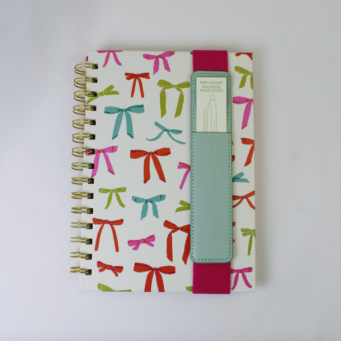 Put a Bow on It Oliver Notebook with Pen Pocket