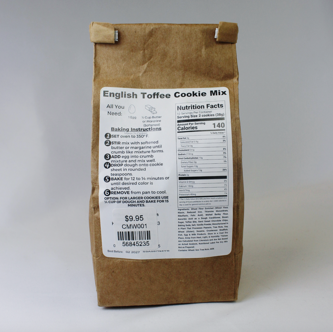 English Toffee Cookie Mix