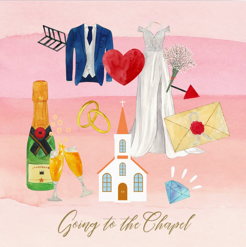 Going to the Chapel Cocktail Napkins