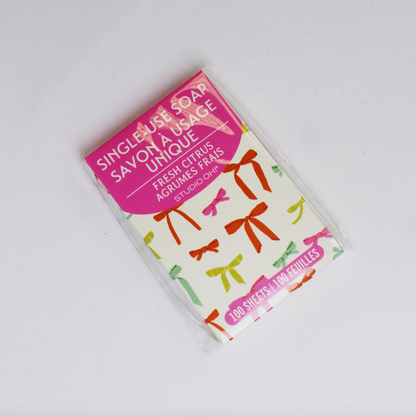 Single-Use Soap Sheets