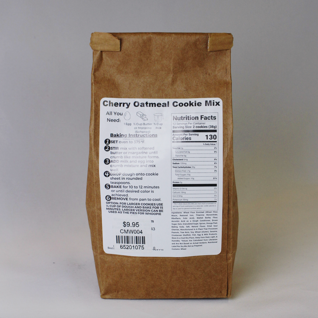 Cherry Oatmeal Cookie Mix