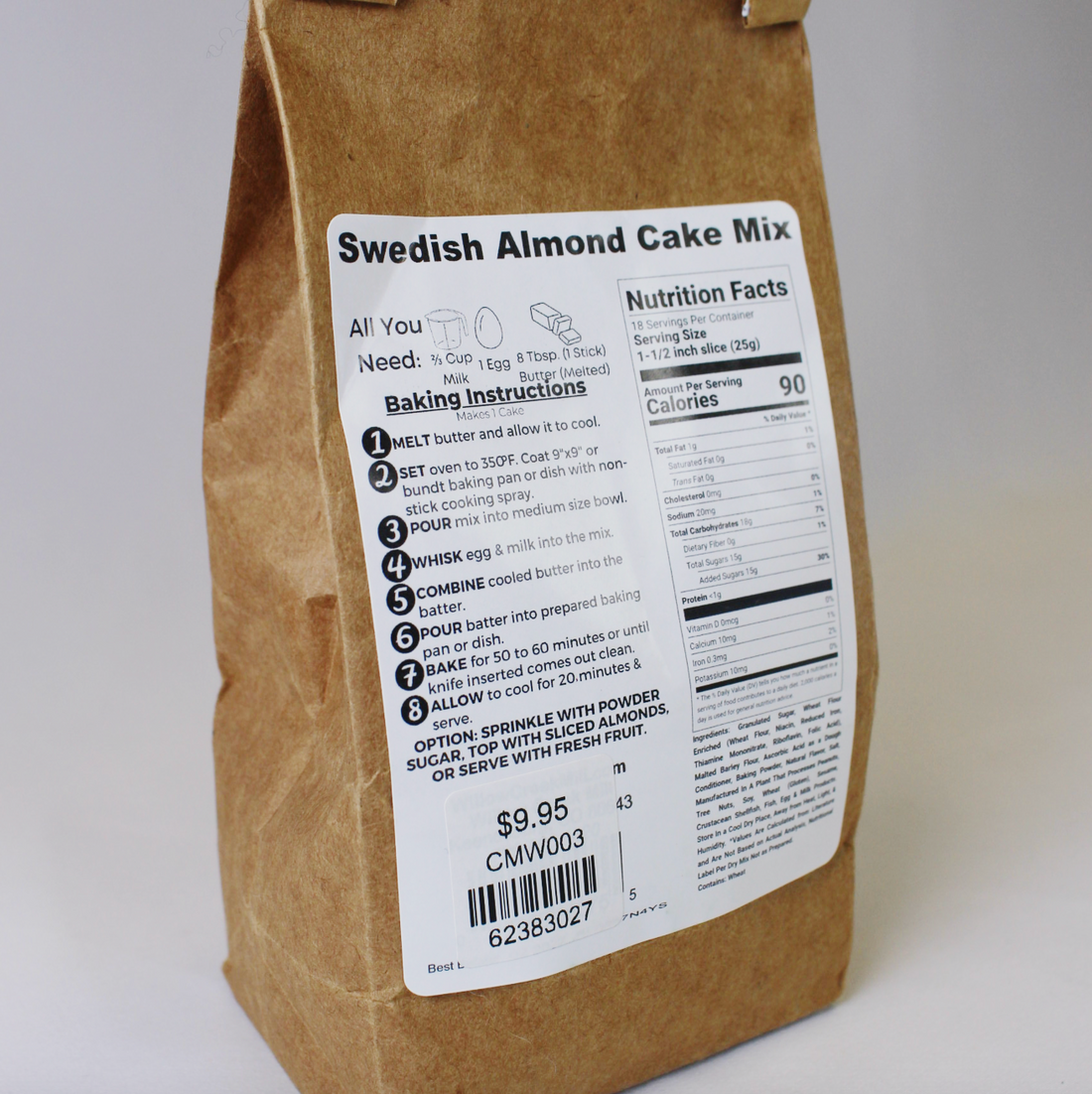 Swedish Almond Cake Mix