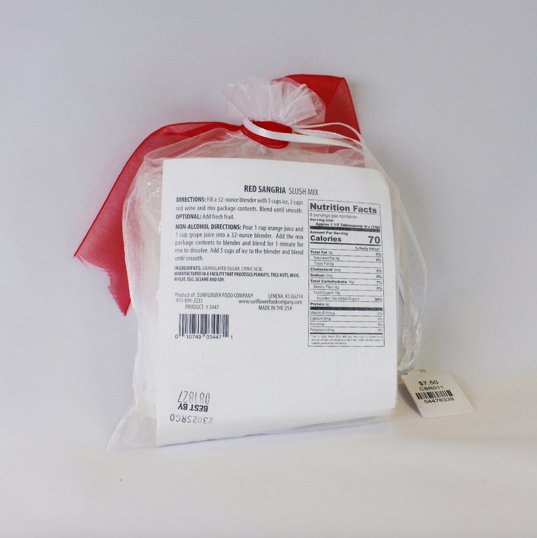 Red Sangria Slush Mix - Party Bag