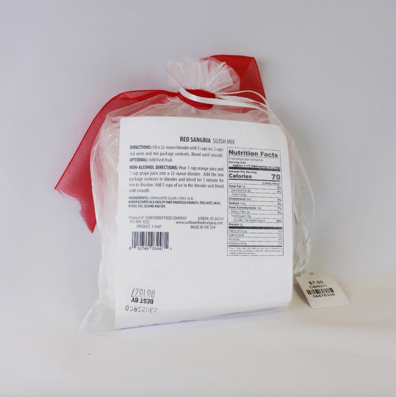 Red Sangria Slush Mix - Party Bag