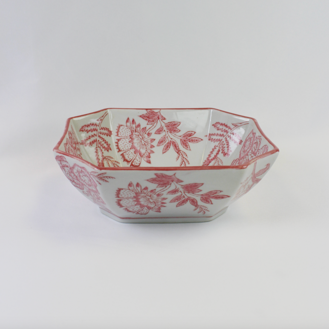 Pink Chinoiserie Bowl