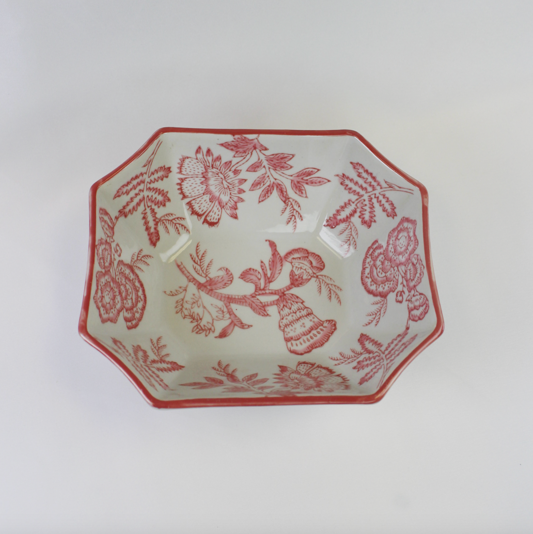 Pink Chinoiserie Bowl