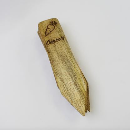 Wooden Vegetable Garden Markers