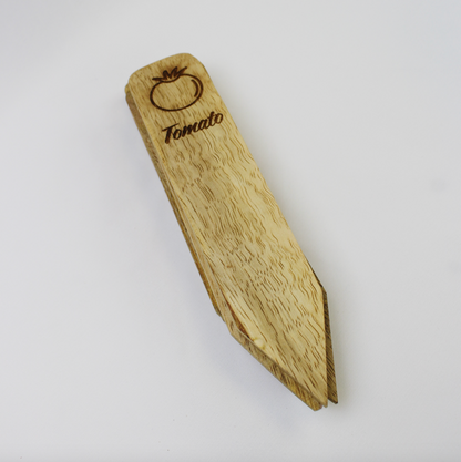 Wooden Vegetable Garden Markers