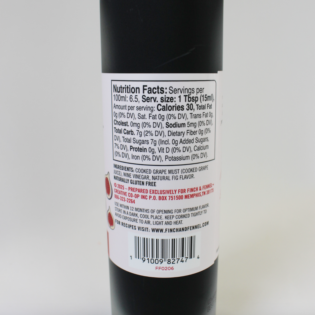 Fig Barrel Aged Classic Dark Balsamic Vinegar