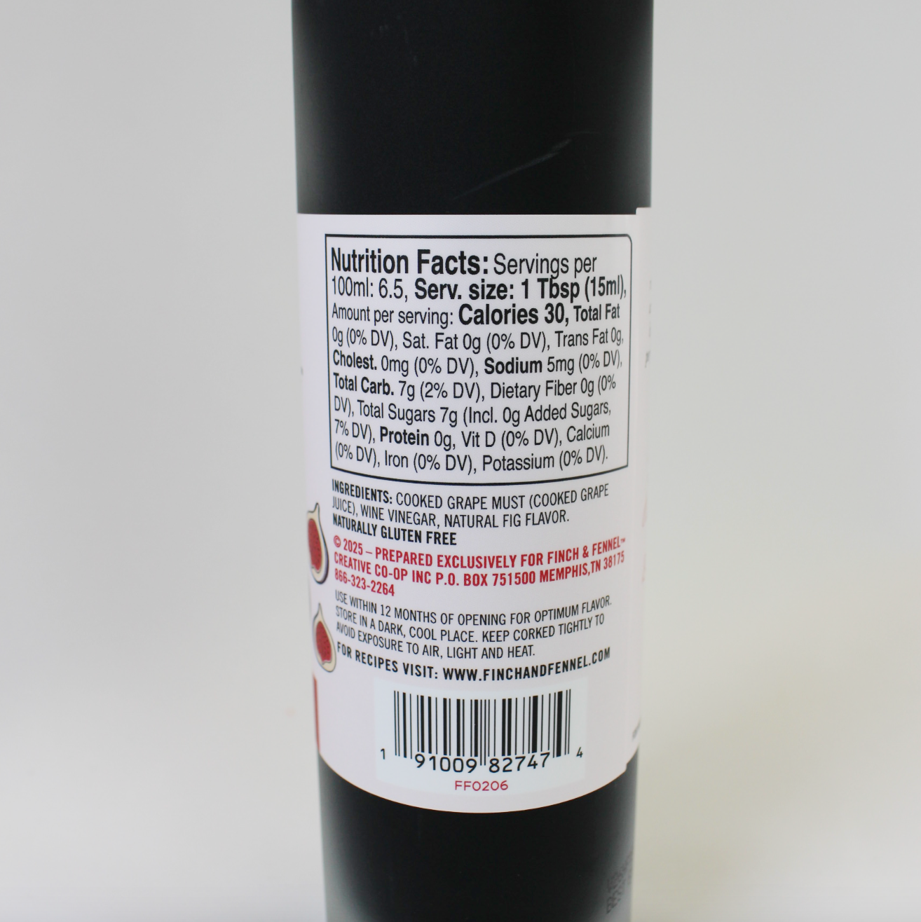 Fig Barrel Aged Classic Dark Balsamic Vinegar