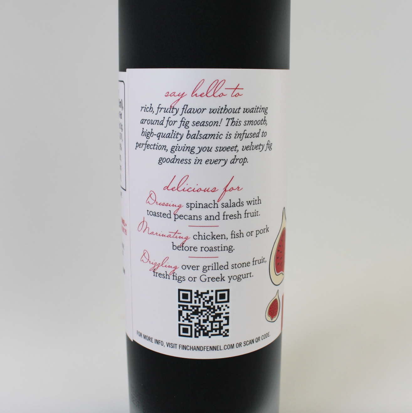 Fig Barrel Aged Classic Dark Balsamic Vinegar