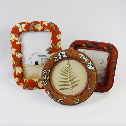 Floral Embroidered Frames