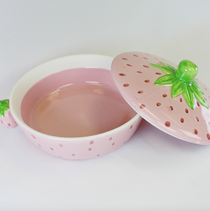 Strawberry Baker with Handles