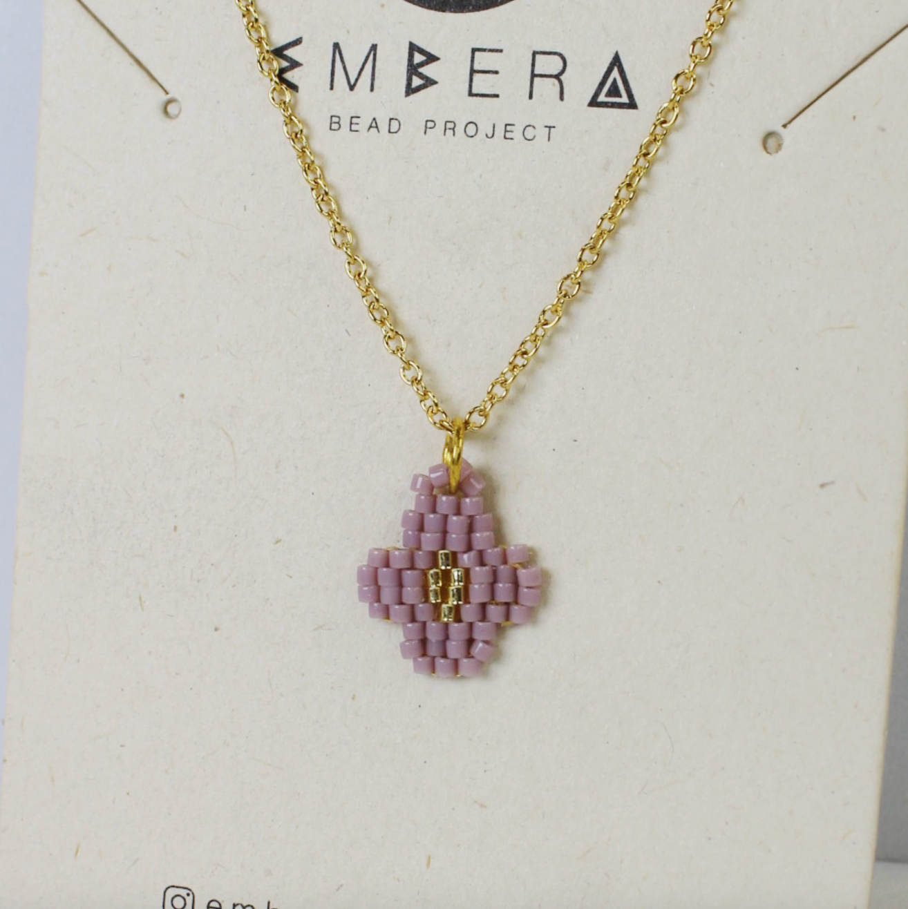 Beaded Flower Necklace