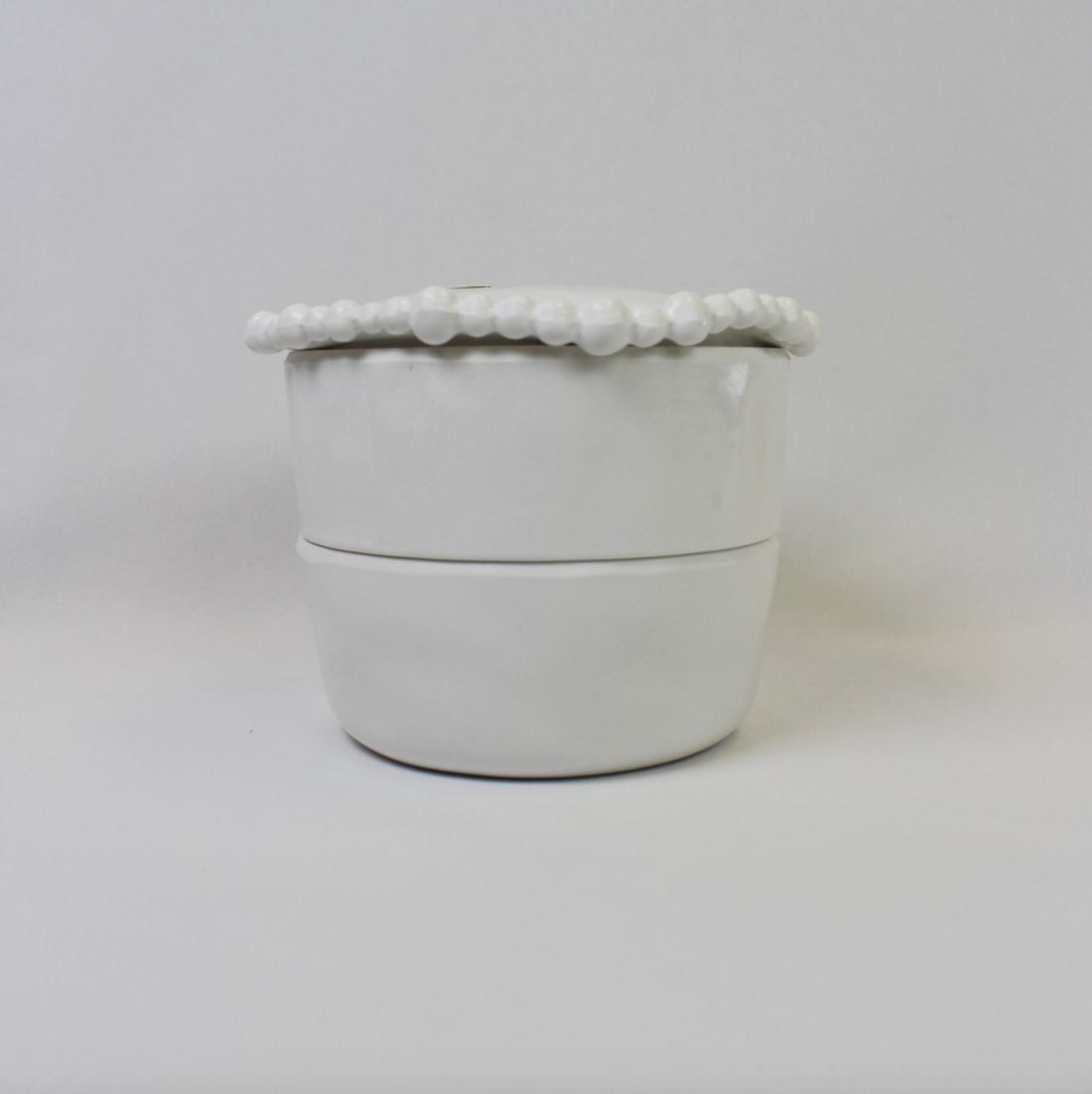 Alegria Stackable Salt-Pepper Cellar with Lid