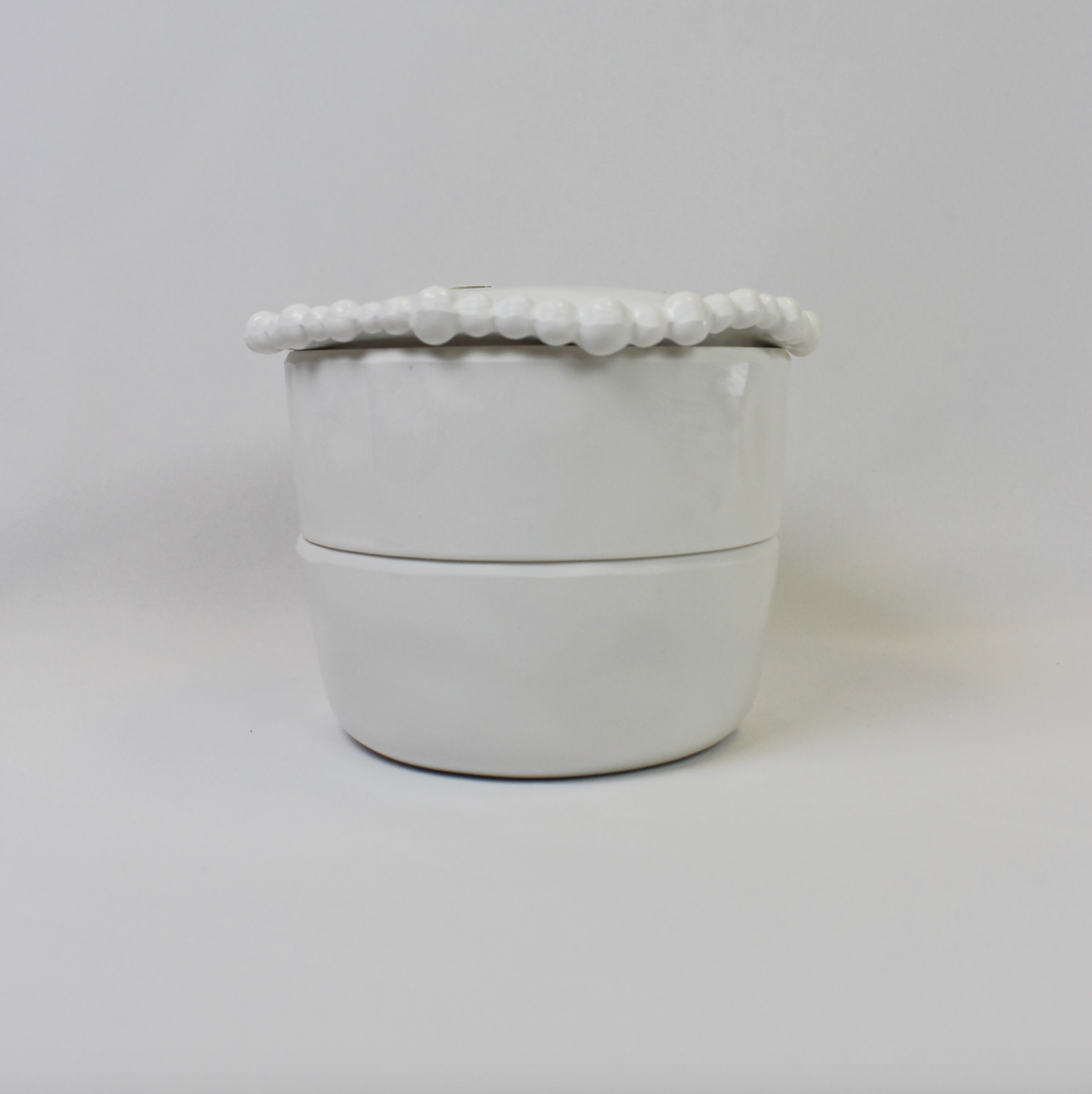 Alegria Stackable Salt-Pepper Cellar with Lid