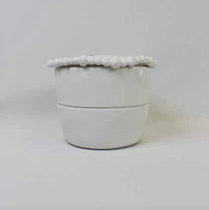 Alegria Stackable Salt-Pepper Cellar with Lid