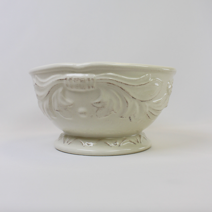 Ivory Stoneware Ice Cream Bowls