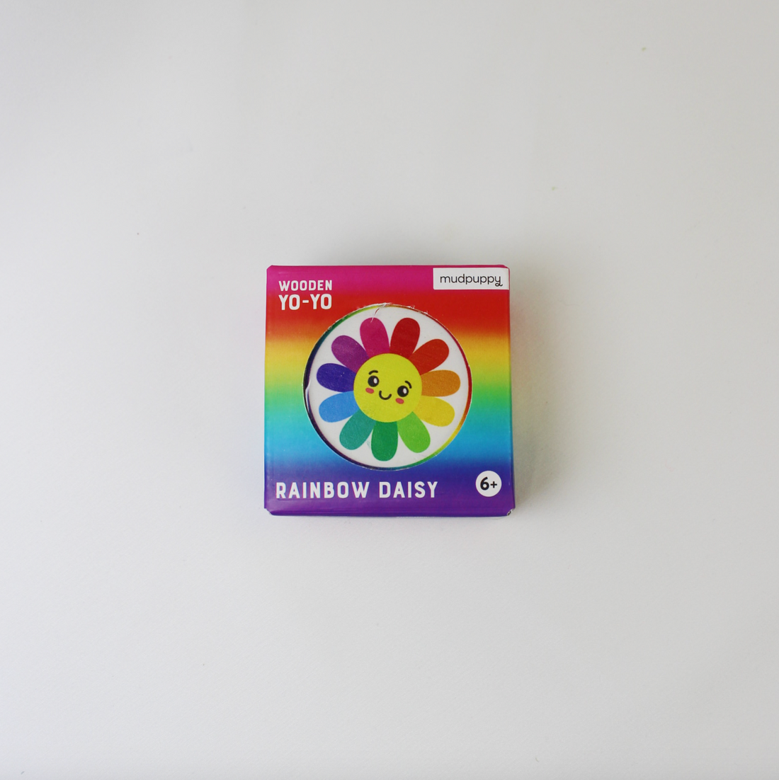 Rainbow Daisy Wooden Yo-Yo
