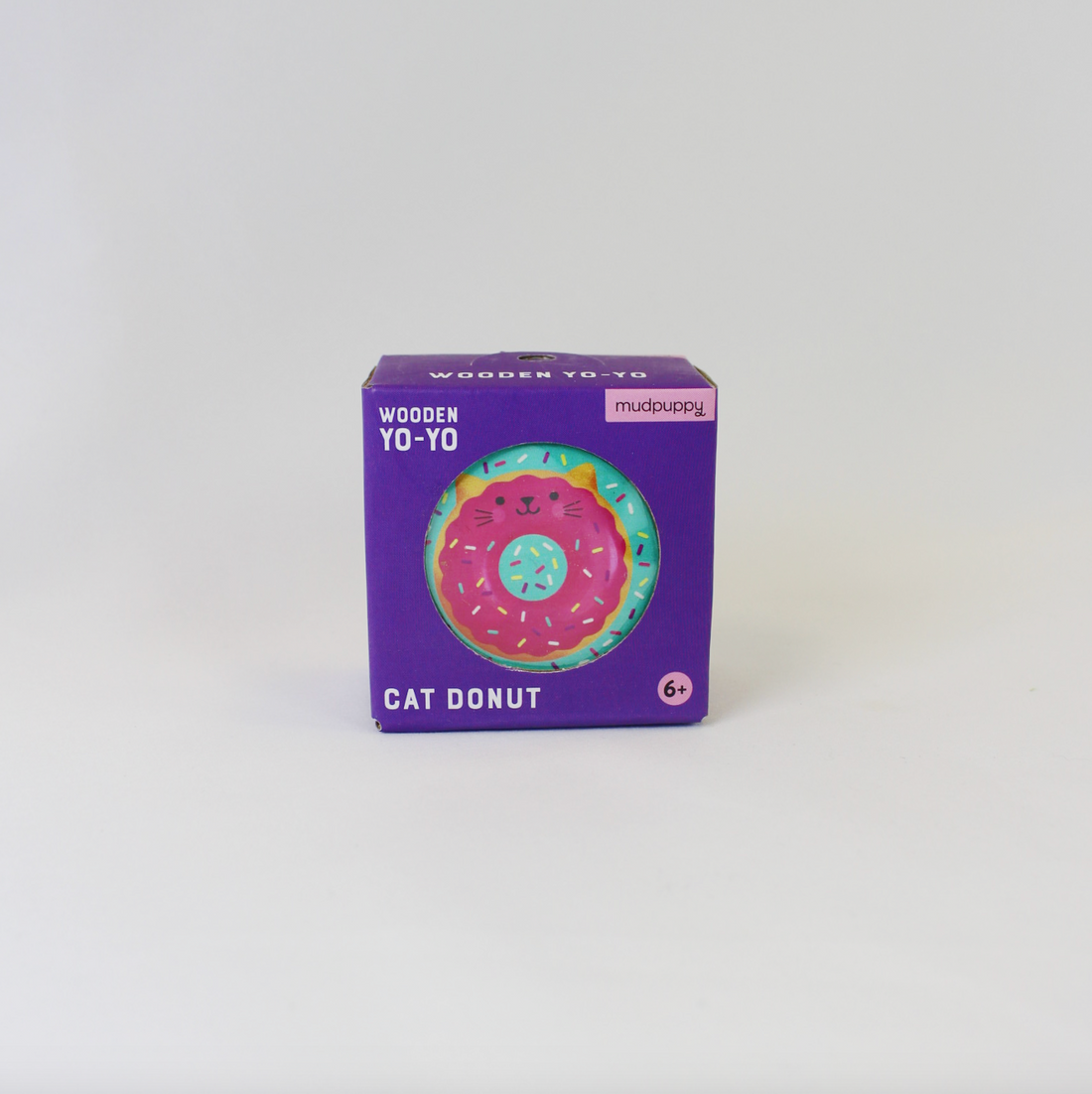 Cat Donut Wooden Yo-Yo