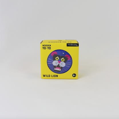Wild Lion Wooden Yo-Yo