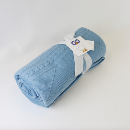 Goose Waddle Knit Baby Blankets