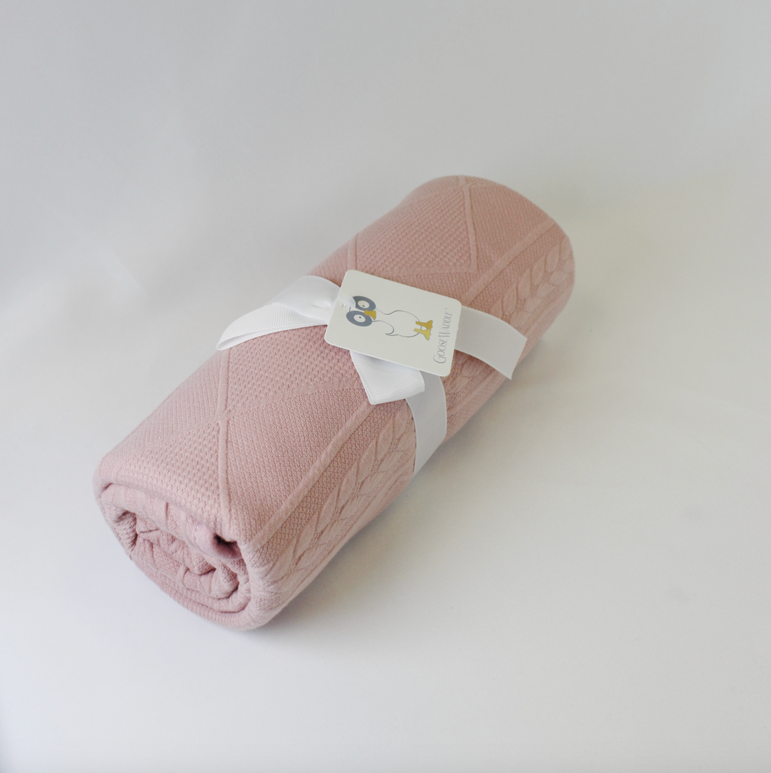 Goose Waddle Knit Baby Blankets