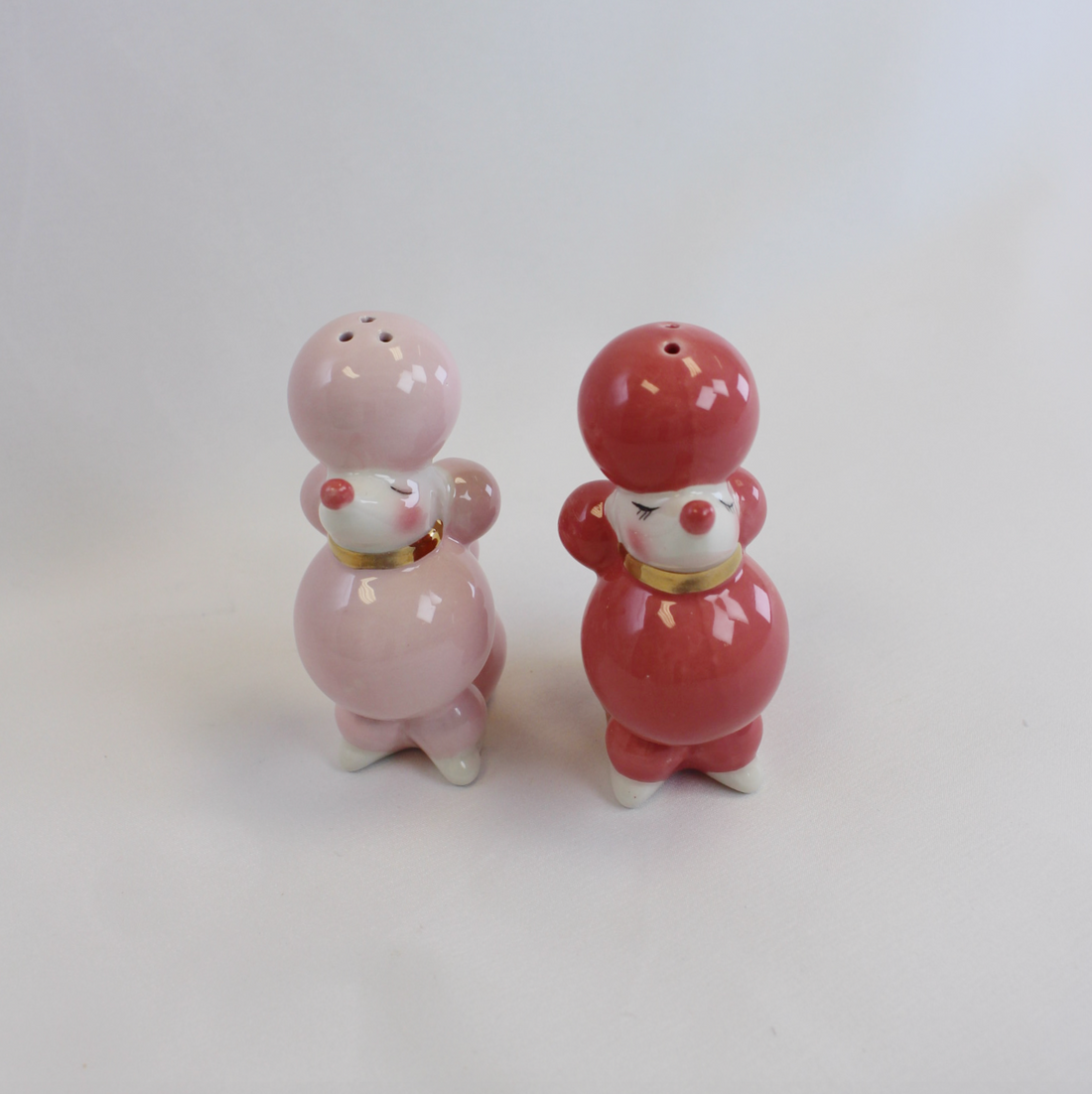 Pink Poodle Salt &amp; Pepper Shaker
