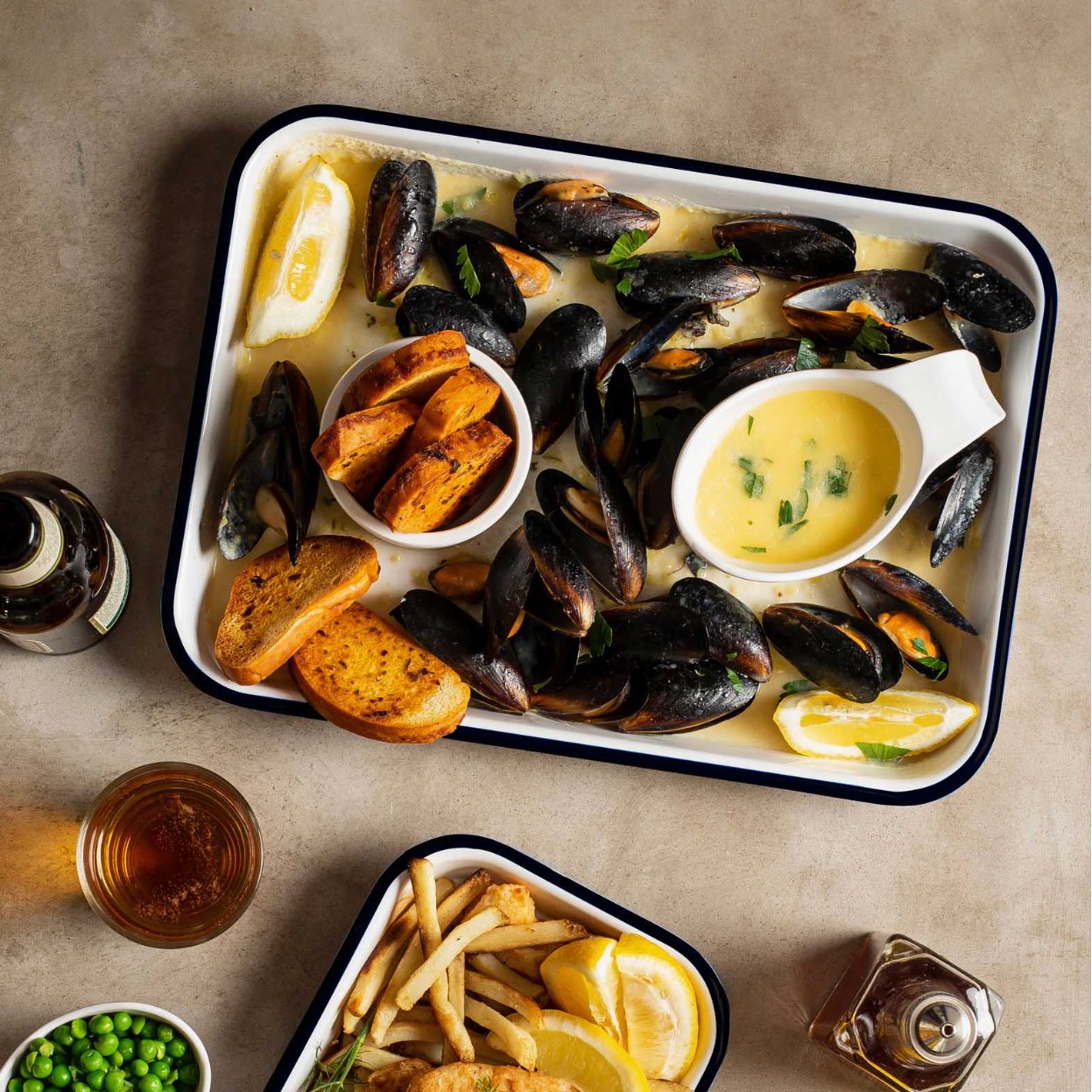 13 x 9.5" Melamine Tray