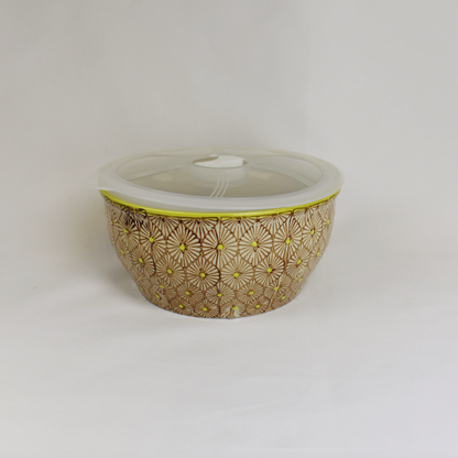 Medium Art Deco Bowl With Lid