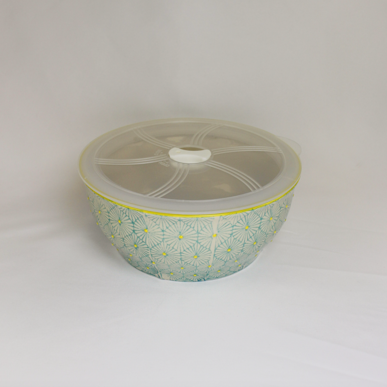 Large Art Deco Bowl With Lid