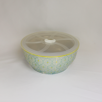 Large Art Deco Bowl With Lid