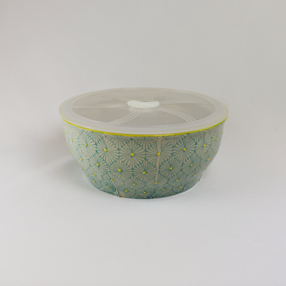 Large Art Deco Bowl With Lid