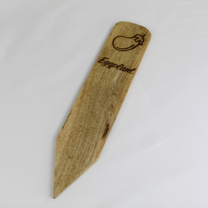 Wooden Vegetable Garden Markers