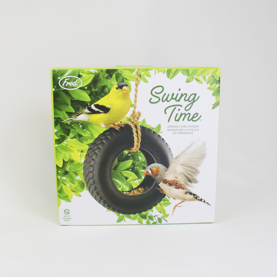Tire Swing Bird Feeder
