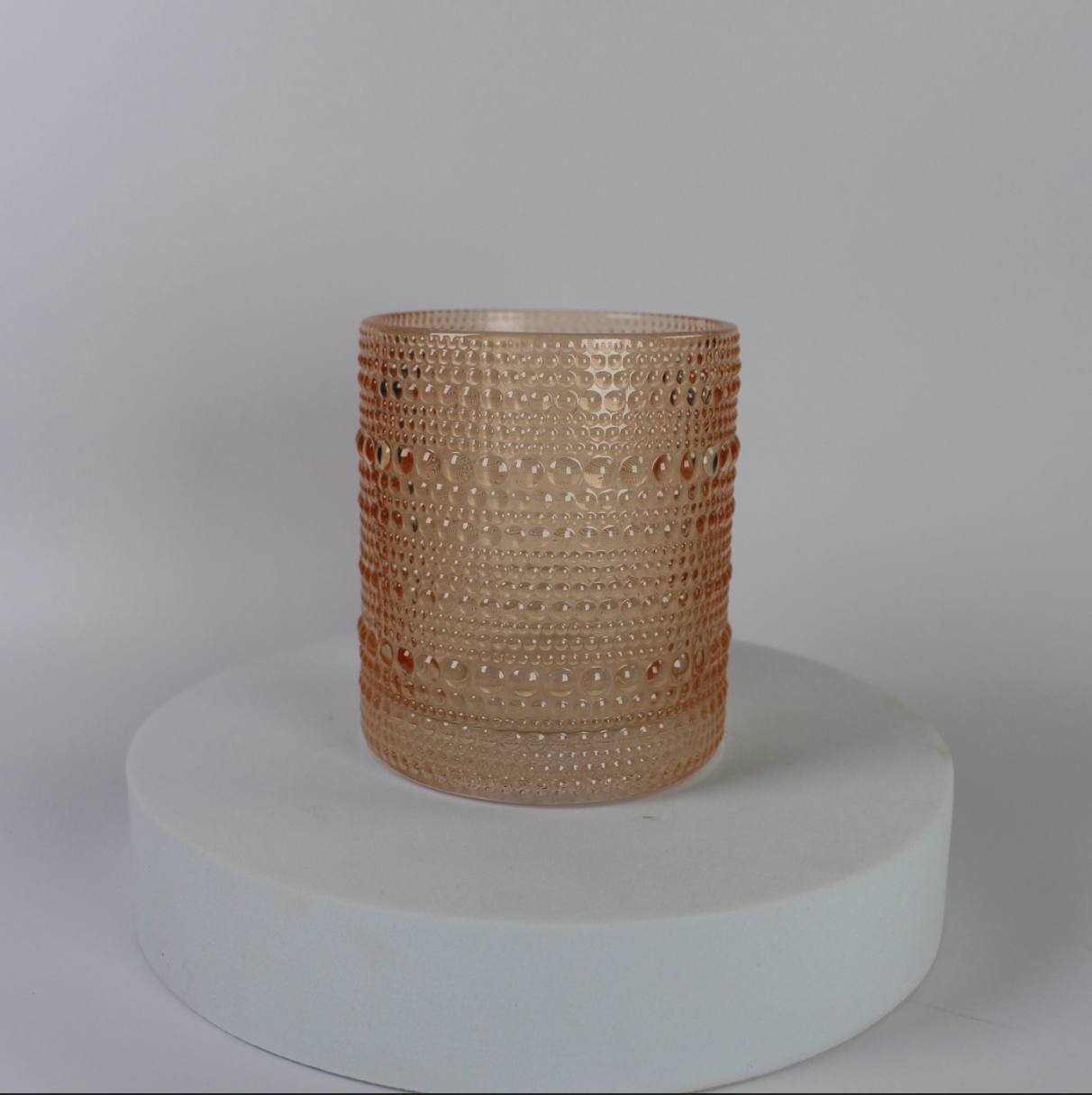 Beaded Old Fashion Drinking Glasses