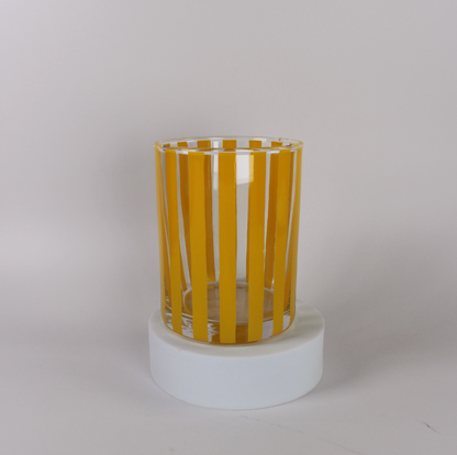 Striped Juice Glasses