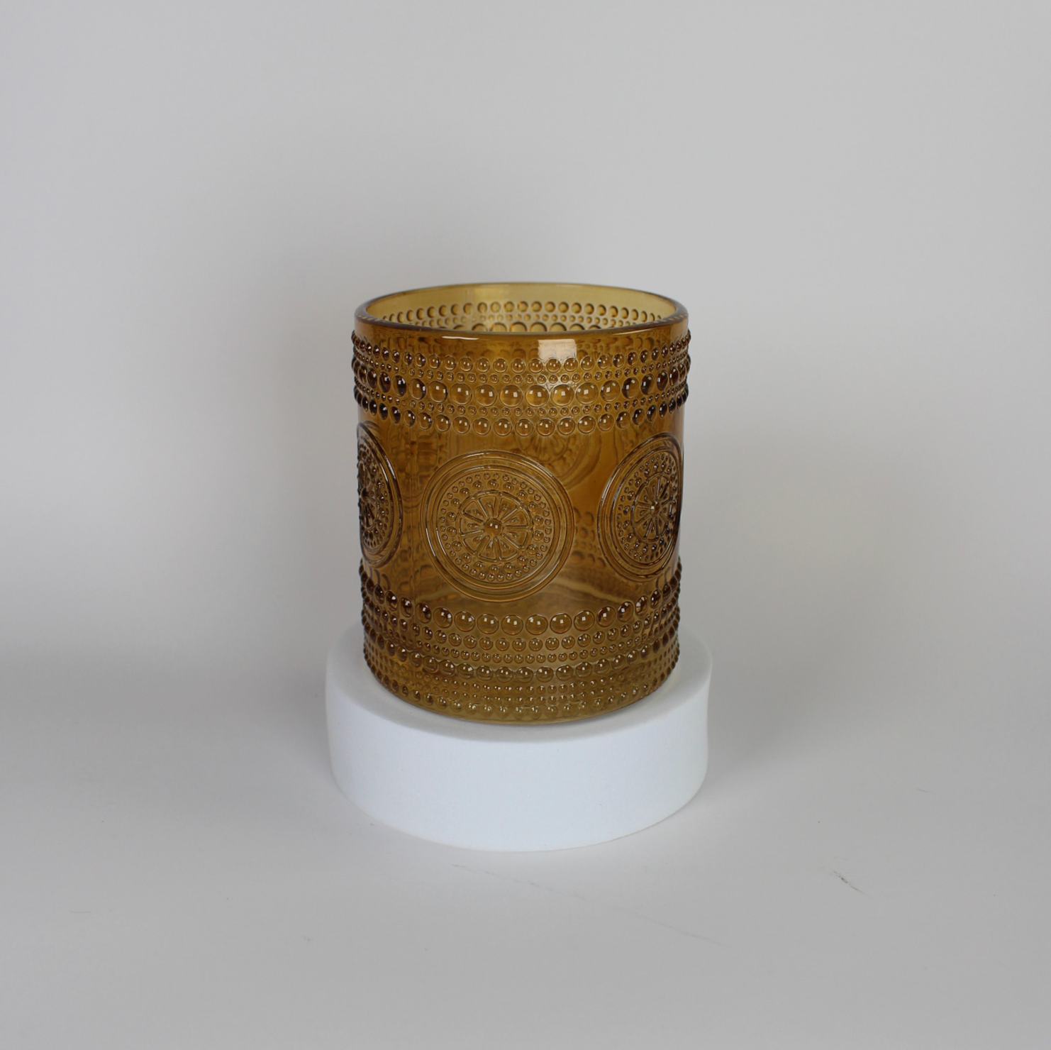 Hobnail Beaded Drinking Glasses