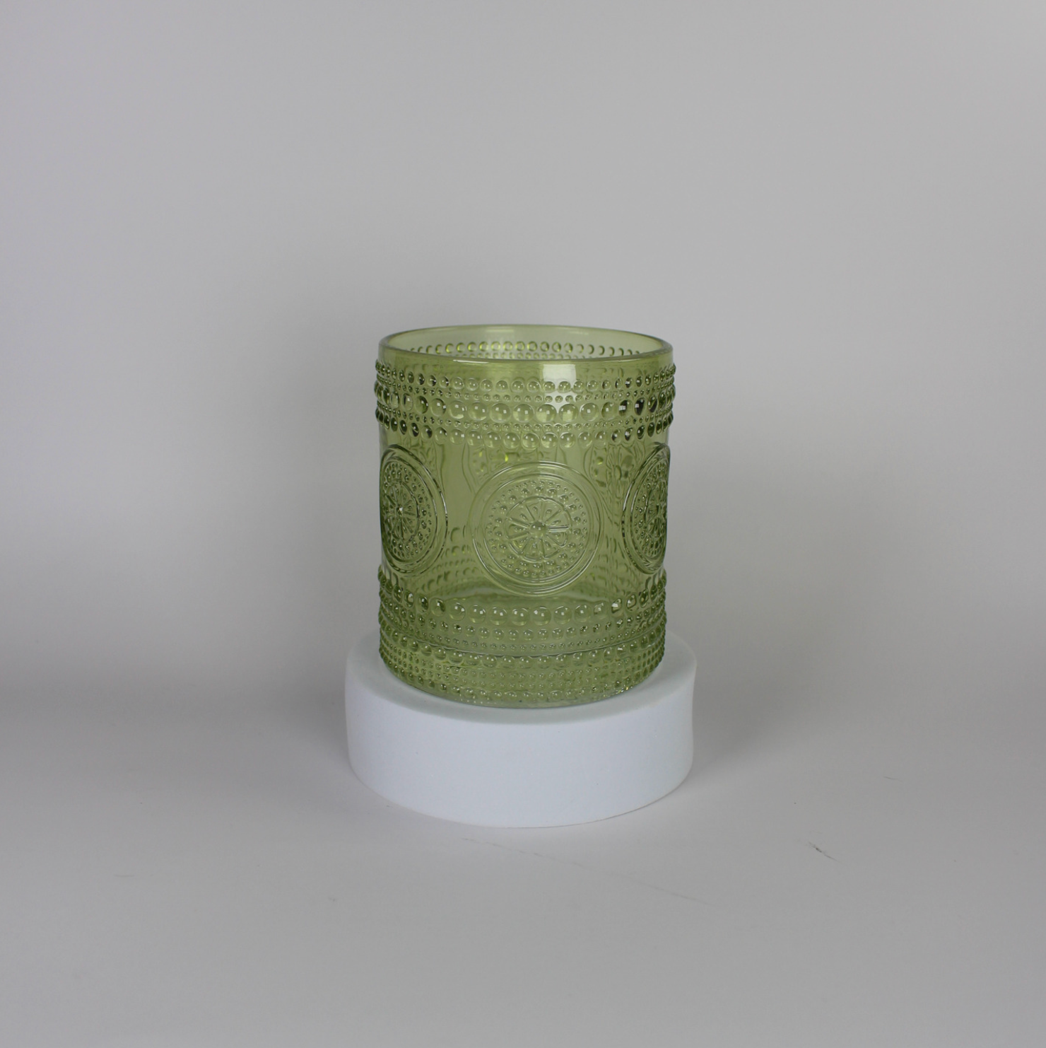 Hobnail Beaded Drinking Glasses