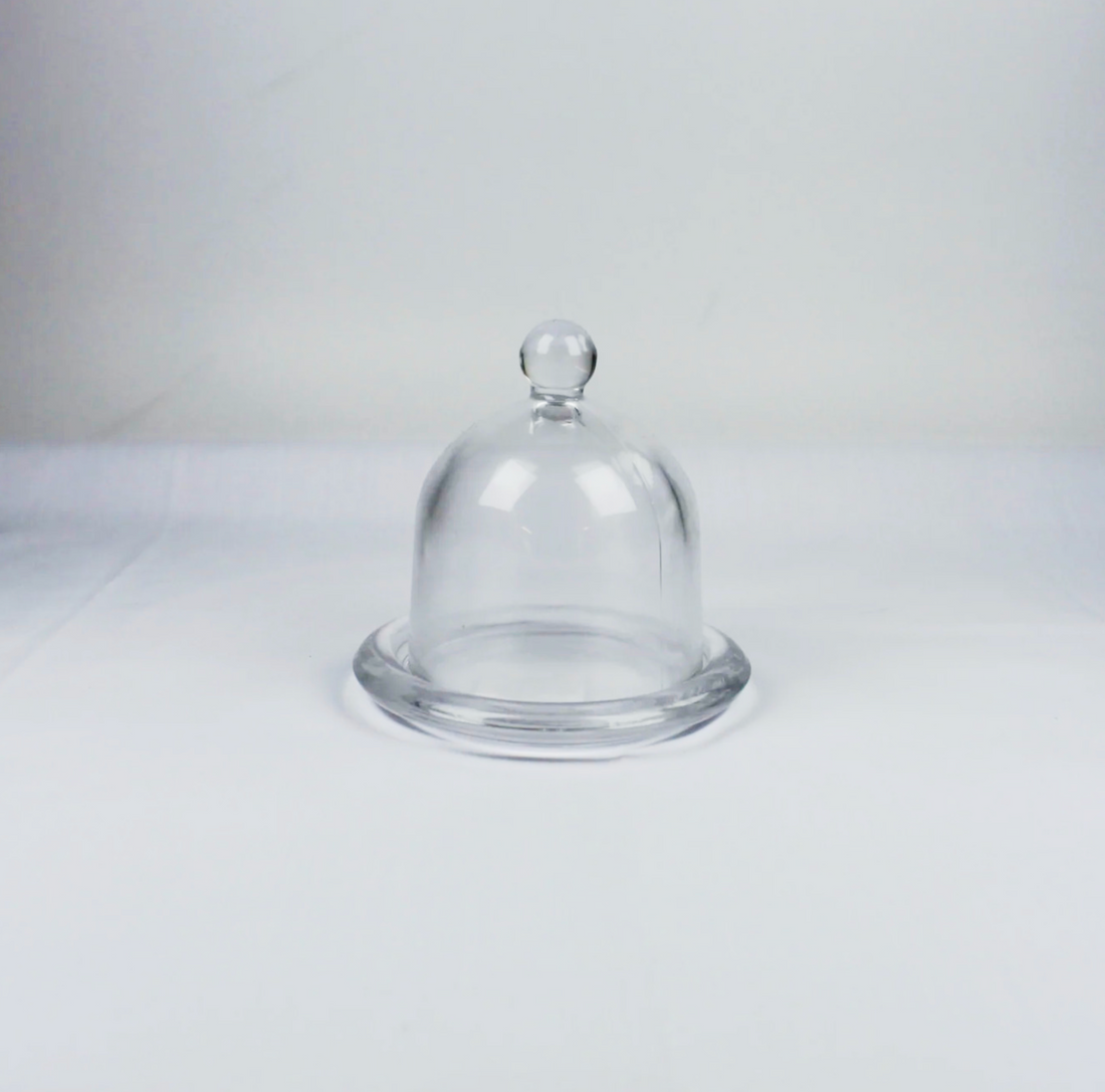 Glass Cup Cake Set