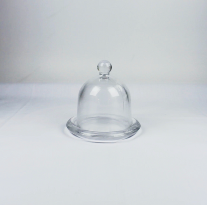Glass Cup Cake Set