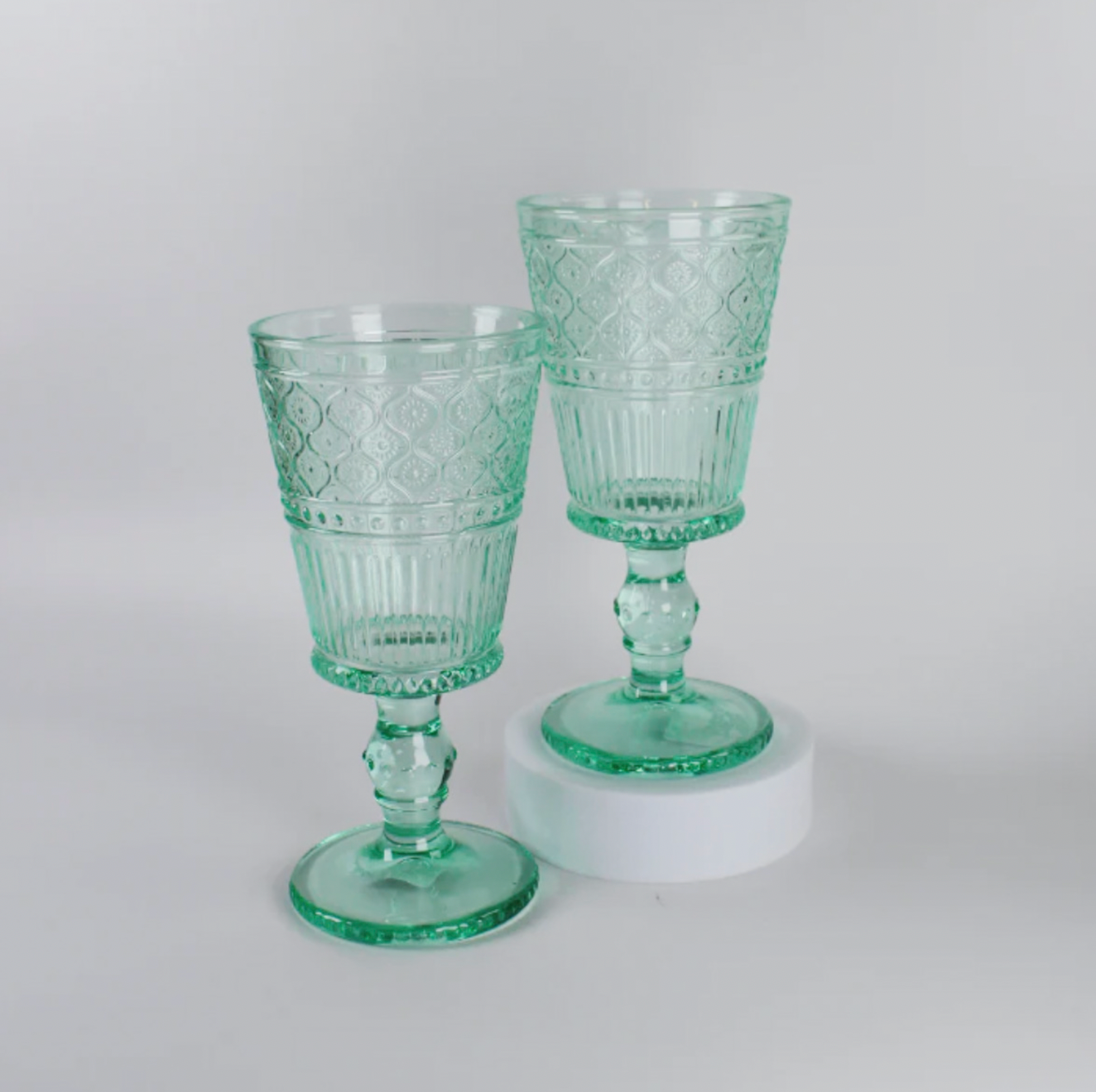 Green Claro Goblet
