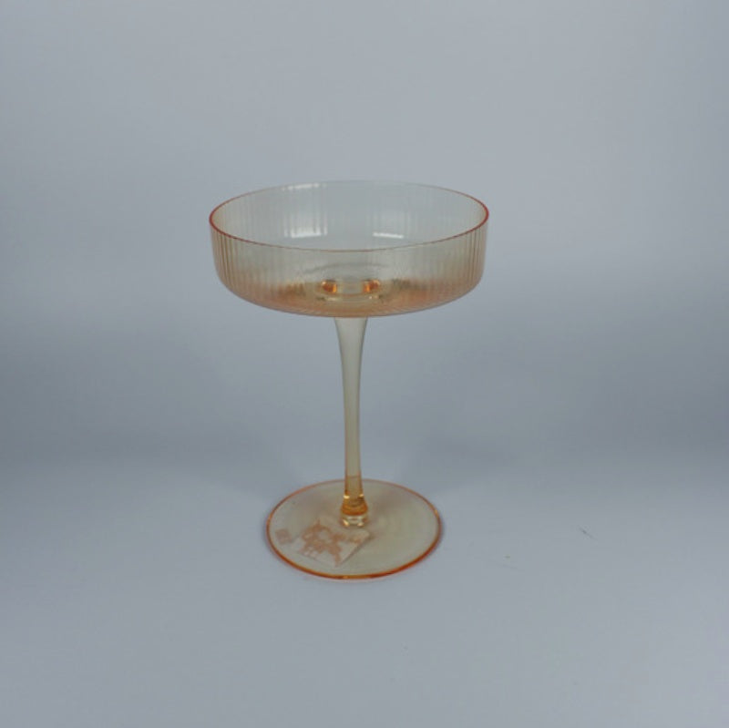 Vintage Art Deco Coupe Glasses