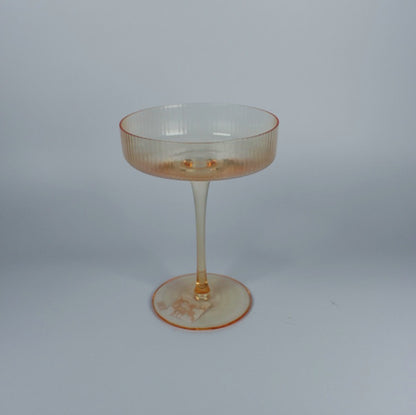 Vintage Art Deco Coupe Glasses