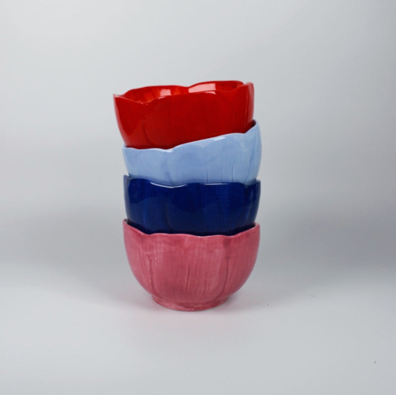 Vibrant Flower Ramekin