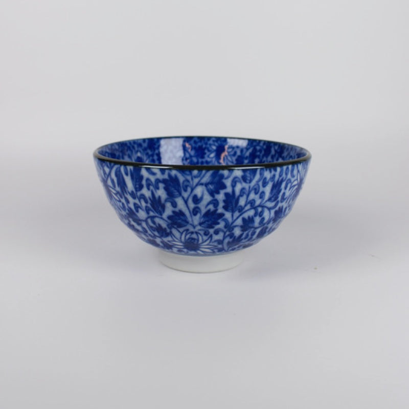 Oriental Porcelain Blue and White Bowl